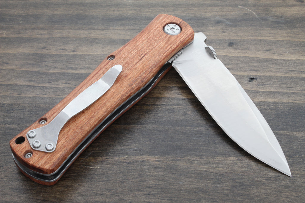 Engraved Wood Handle Knife - The Perfect Groomsmen Gift - DreamWood Custom