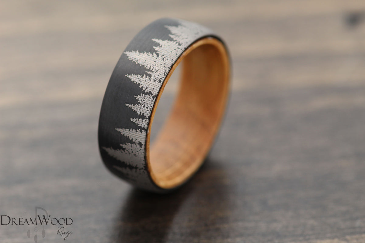 Whiskey Forest Ring - DreamWood Custom