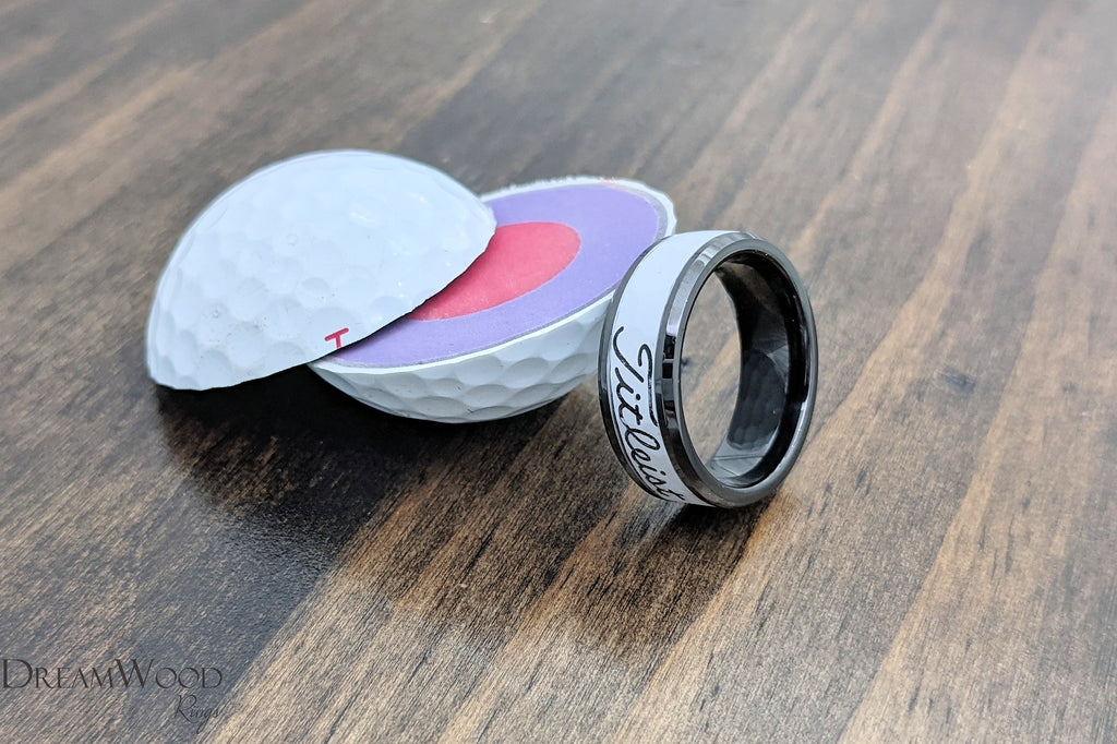 Golf Ball Ring - DreamWood Custom
