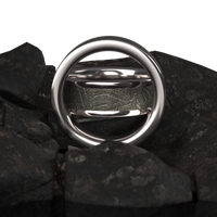 Custom men’s and women’s wedding band by Dream Wood Rings