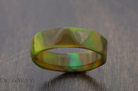 Custom men’s and women’s wedding band by Dream Wood Rings
