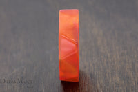 Custom men’s and women’s wedding band by Dream Wood Rings