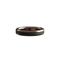Custom men’s and women’s wedding band by Dream Wood Rings