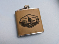 Elegant 6oz Personalized Flask - DreamWood Custom