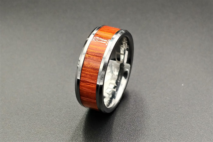 Playful Class Brazilian Rosewood Ring - DreamWood Custom