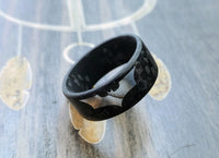 Bat Carbon Fiber Ring - DreamWood Custom