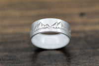 Mountain Peak Ring - DreamWood Custom