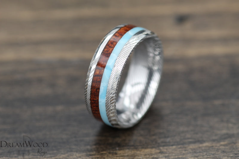 Damascus Steel Rings