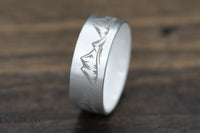 Mountain Peak Ring - DreamWood Custom