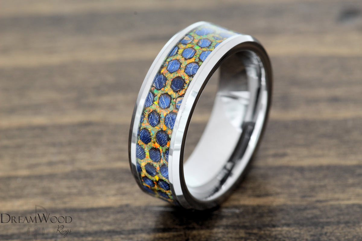 Grand Honeycomb Ring - DreamWood Custom