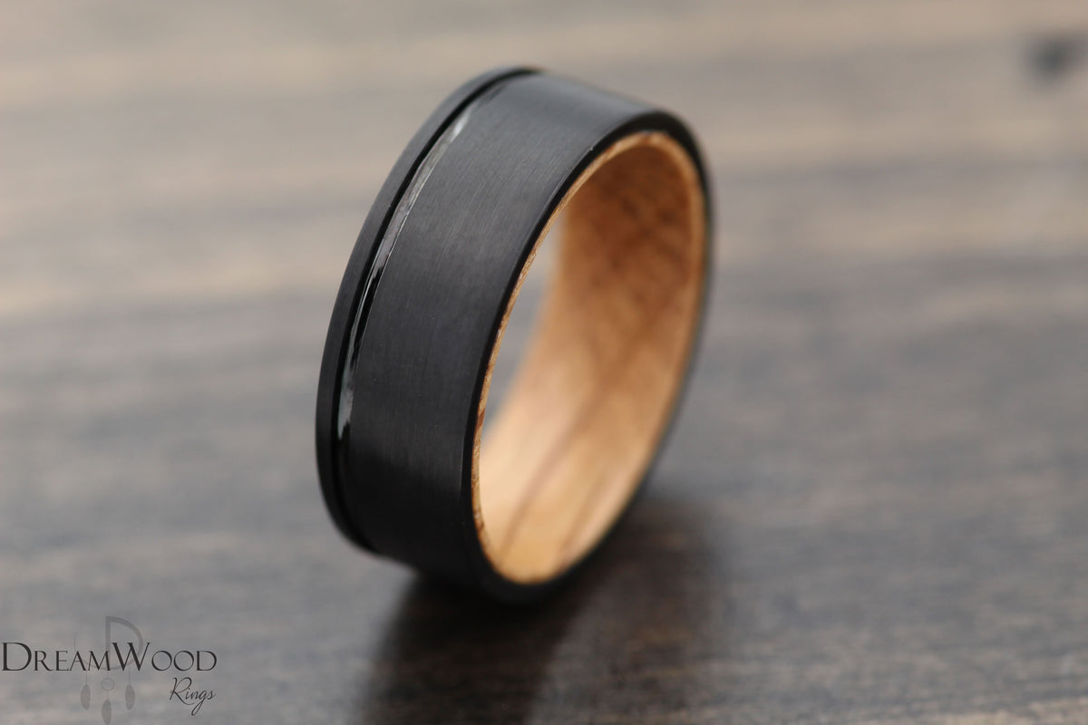 Black Whiskey Ring - DreamWood Custom