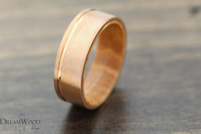 Rose Gold Whiskey Ring - DreamWood Custom