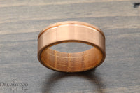 Rose Gold Whiskey Ring - DreamWood Custom