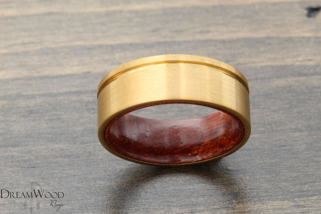 Brazilian Gold Ring - DreamWood Custom