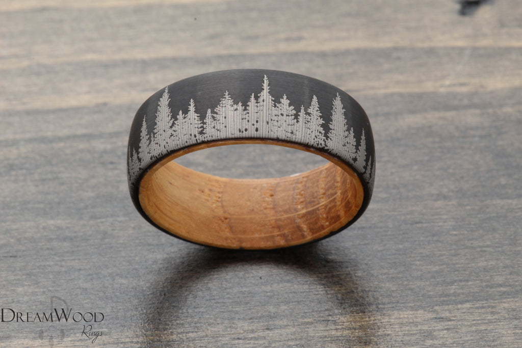 Whiskey Forest Ring - DreamWood Custom