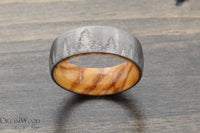 Silver Forest Ring - DreamWood Custom