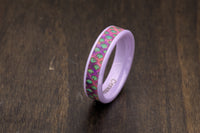 Custom men’s and women’s wedding band by Dream Wood Rings