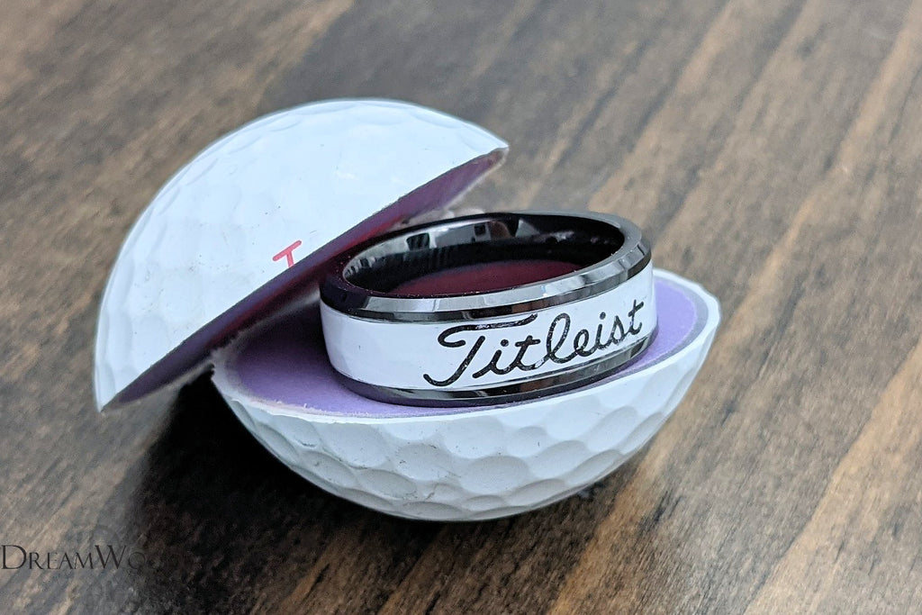 Golf Ball Ring - DreamWood Custom