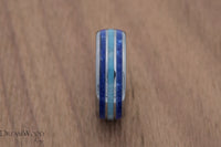 Custom men’s and women’s wedding band by Dream Wood Rings