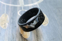 Bat Carbon Fiber Ring - DreamWood Custom